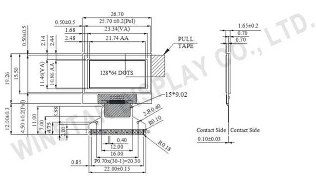 WEO012864C gabarity